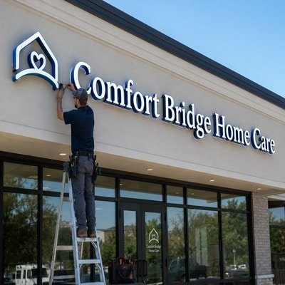 Flush-Mounted Channel Letters